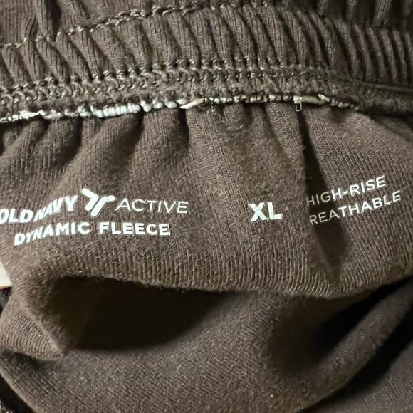Plus size Brown high rise dynamic fleece jogger sweatpants - Picture 7 of 7